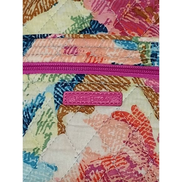 Vera Bradley Pink Iconic Hipster Super Bloom Crossbody Handbag - Picture 4 of 7